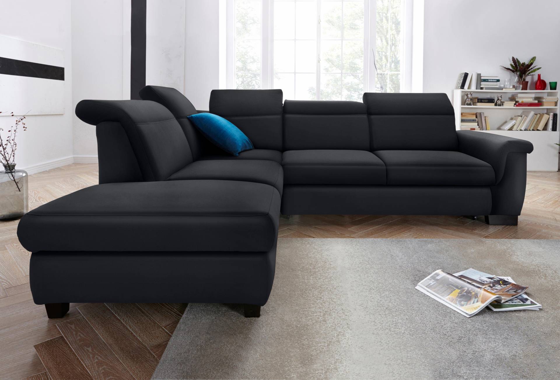 DOMO collection Ecksofa »Sully L-Form«, wahlweise mit Bettfunktion und Kopf- bzw. Rückenverstellung DOMO collection Ecksofa »Sully L-Form«, wahlweise mit Bettfunktion und Kopf- bzw. Rückenverstellung von DOMO collection