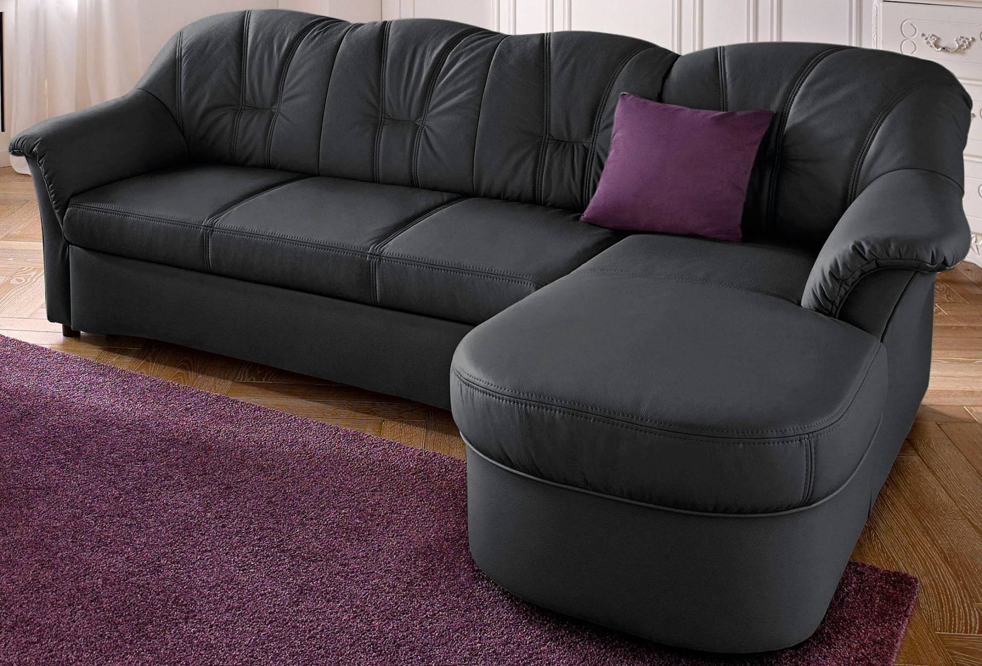 DOMO collection Ecksofa »Flores Schlafsofa, B/T/H: 233/142/86 cm, L-Form« von DOMO collection