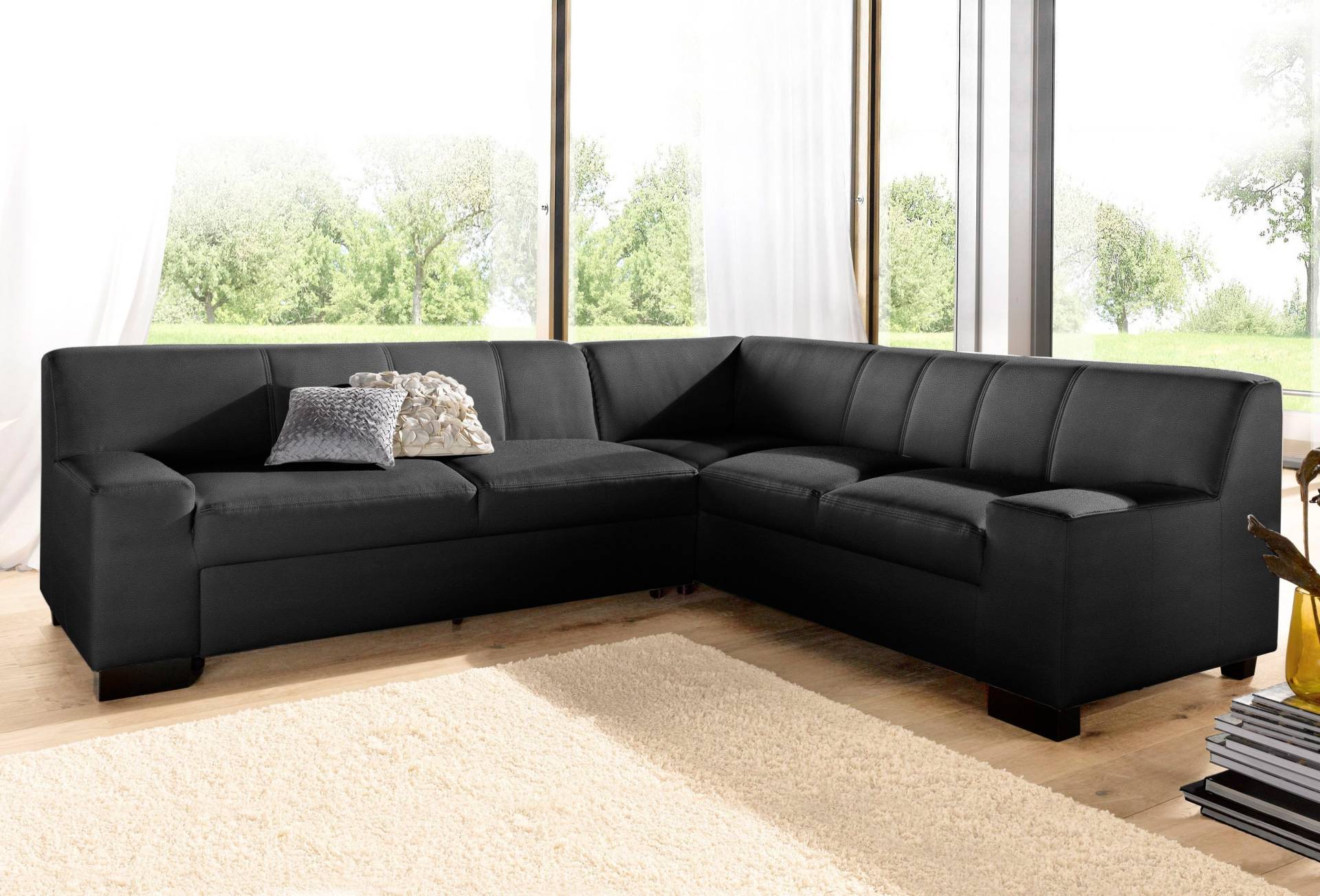 DOMO collection Ecksofa »Norma, moderne Armlehnen, zeitlos und elegant, L-Form«, wahlweise mit Bettfunktion DOMO collection Ecksofa »Norma, moderne Armlehnen, zeitlos und elegant, L-Form«, wahlweise mit Bettfunktion von DOMO collection