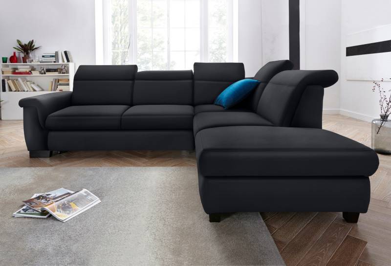 DOMO collection Ecksofa »Sully komfortables Sofa, OTTOs Choice, L-Form«, wahlweise mit Bettfunktion und Kopf- bzw. Rückenverstellung von DOMO collection