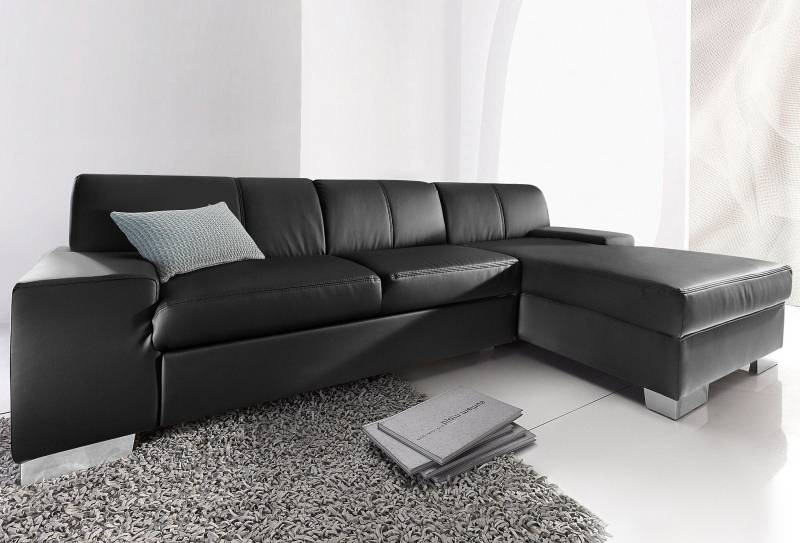 DOMO collection Ecksofa »Star, zeitlose Formensprache, elegante Optik, L-Form«, wahlweise mit Bettfunktion von DOMO collection