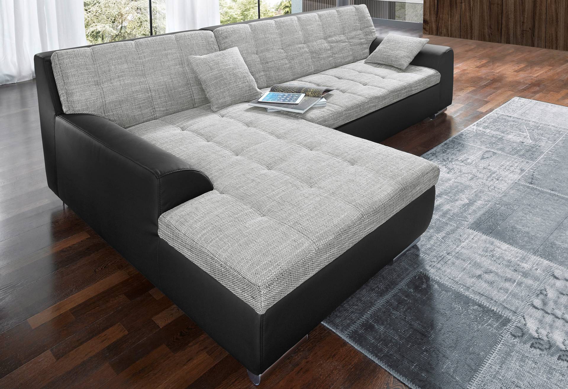 DOMO collection Ecksofa Treviso, wahlweise mit Bettfunktion, incl. Zierkissen DOMO collection Ecksofa Treviso, wahlweise mit Bettfunktion, incl. Zierkissen von DOMO collection