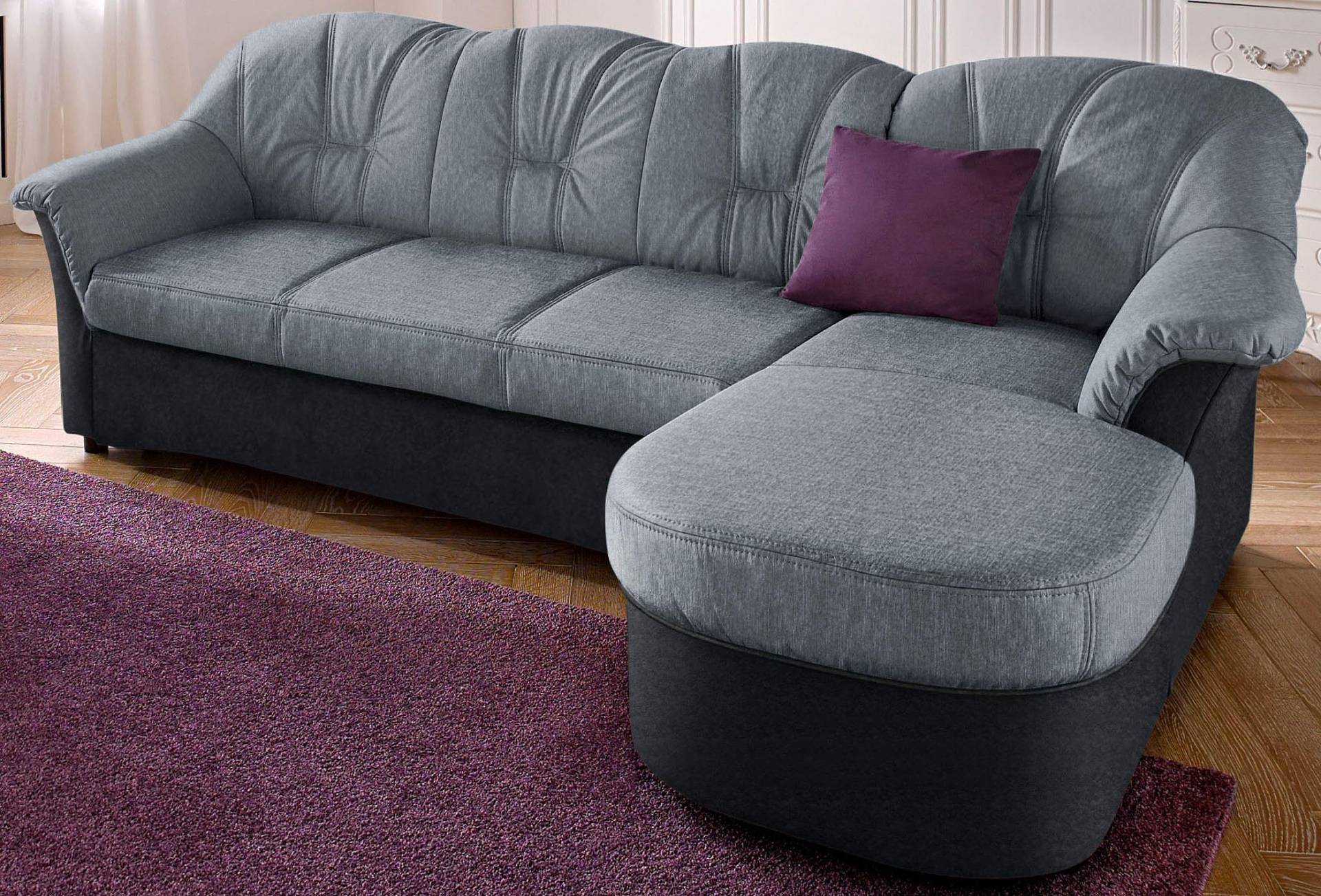 DOMO collection Ecksofa »Flores Schlafsofa, B/T/H: 233/142/86 cm, L-Form« von DOMO collection