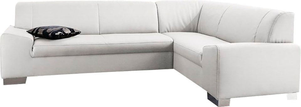 DOMO collection Ecksofa »Alisson, zeitlose Optik, flache Armlehnen, L-Form«, fester Sitzkomfort, wahlweise mit Bettfunktion DOMO collection Ecksofa »Alisson, zeitlose Optik, flache Armlehnen, L-Form«, fester Sitzkomfort, wahlweise mit Bettfunktion von DOMO collection
