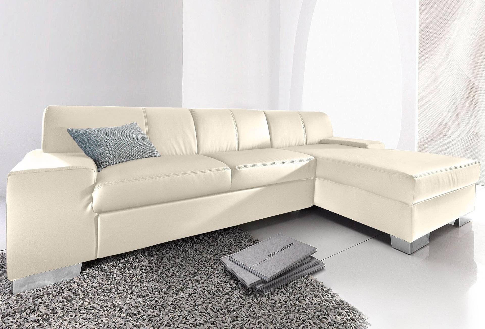 DOMO collection Ecksofa »Star, zeitlose Formensprache, elegante Optik, L-Form«, wahlweise mit Bettfunktion DOMO collection Ecksofa »Star, zeitlose Formensprache, elegante Optik, L-Form«, wahlweise mit Bettfunktion von DOMO collection