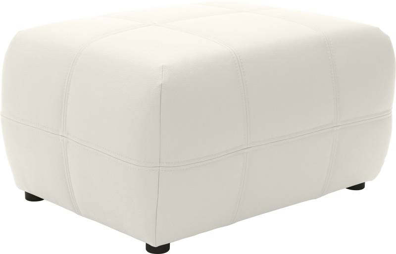 DOMO collection Hocker »Brandon«, kleine Ausführung, passend zu "Brandon" in Leder und Luxus-Kunstleder von DOMO collection