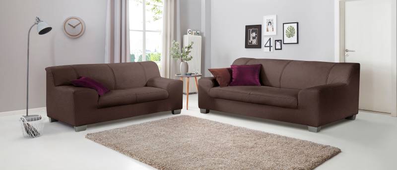 DOMO collection Polstergarnitur »Amando«, (Spar-Set), bestehend aus 2er- und 3er-Sofa von DOMO collection