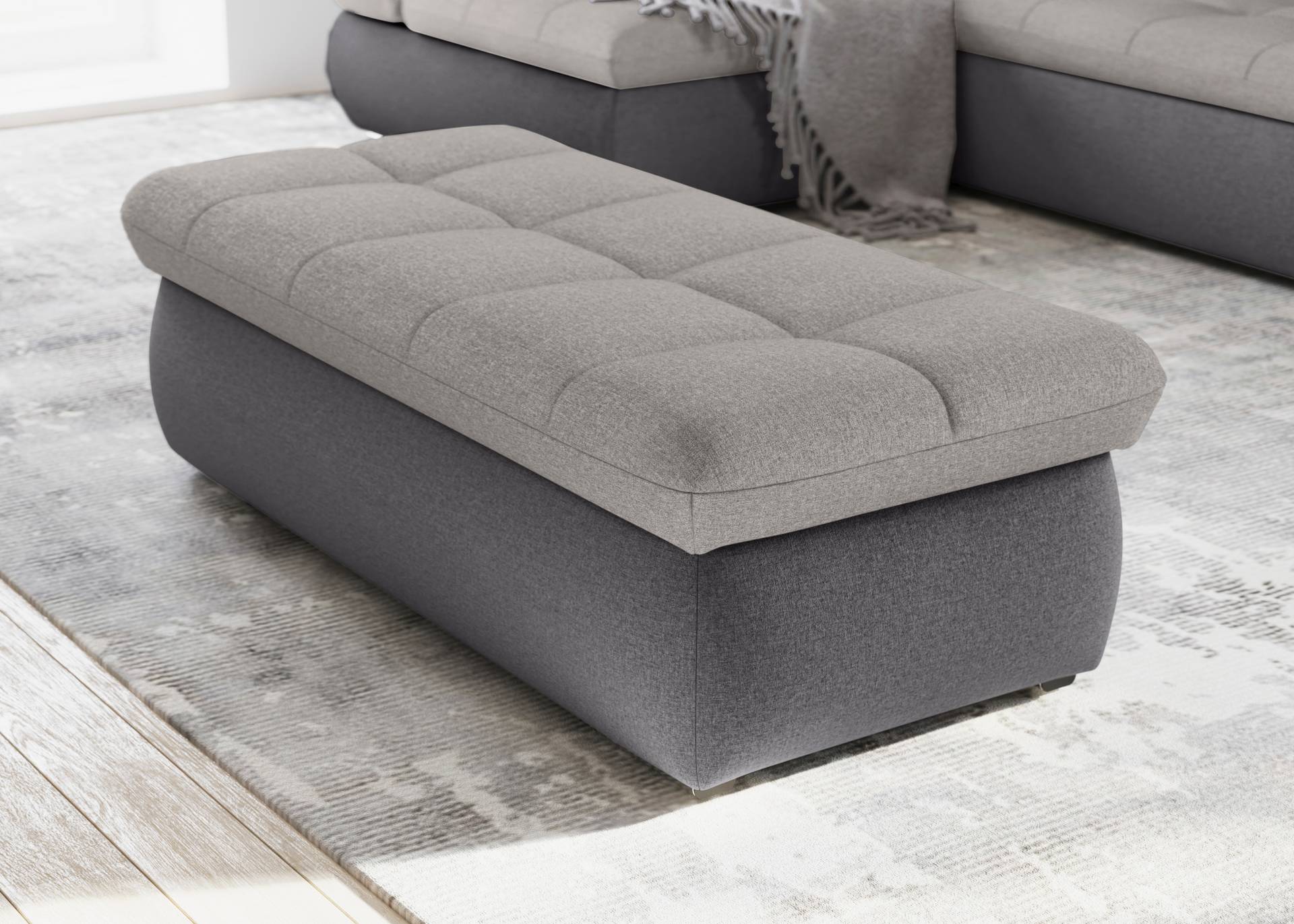 DOMO collection Polsterhocker »Moric«, inklusive Stauraum DOMO collection Polsterhocker »Moric«, inklusive Stauraum von DOMO collection