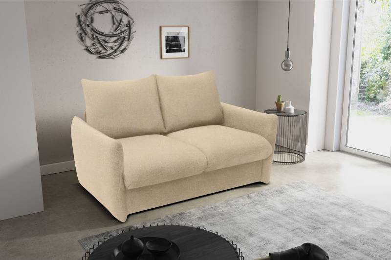 DOMO collection Schlafsofa »700023 Schlaffunktion, Federkern, 2-Sitzer, stabile Liegefläche«, Sitzflächen einzeln ausklappbar zum Schlafen, Relaxen und Entspannen von DOMO collection