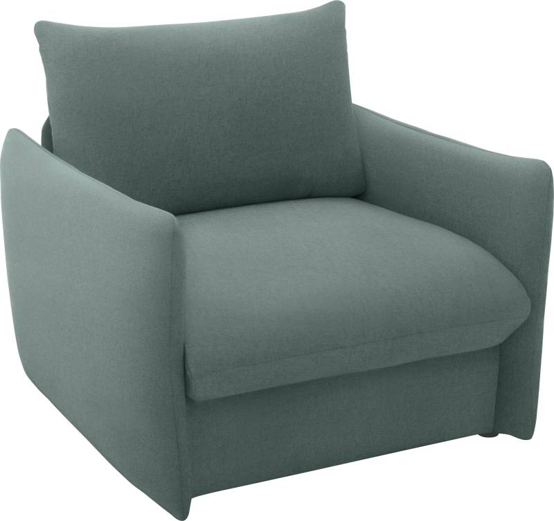 DOMO collection Sessel »700023 wandelbar zum Loungesessel, Relaxliege und Gästebett«, Schlaffunktion, Federkern, stabile Liegefläche ca. 70 x 195 cm von DOMO collection