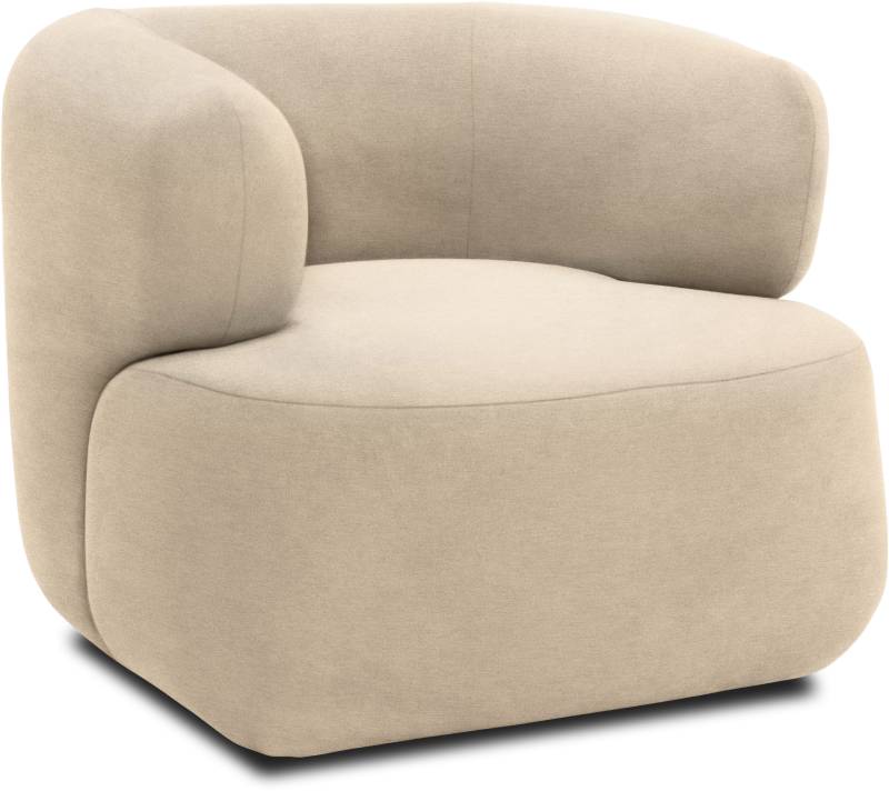 DOMO collection Sessel »800012 Designsessel, komfortabel und elegant, organische Formensprache«, formschöner Polstersessel zum Relaxen und Entspannen von DOMO collection