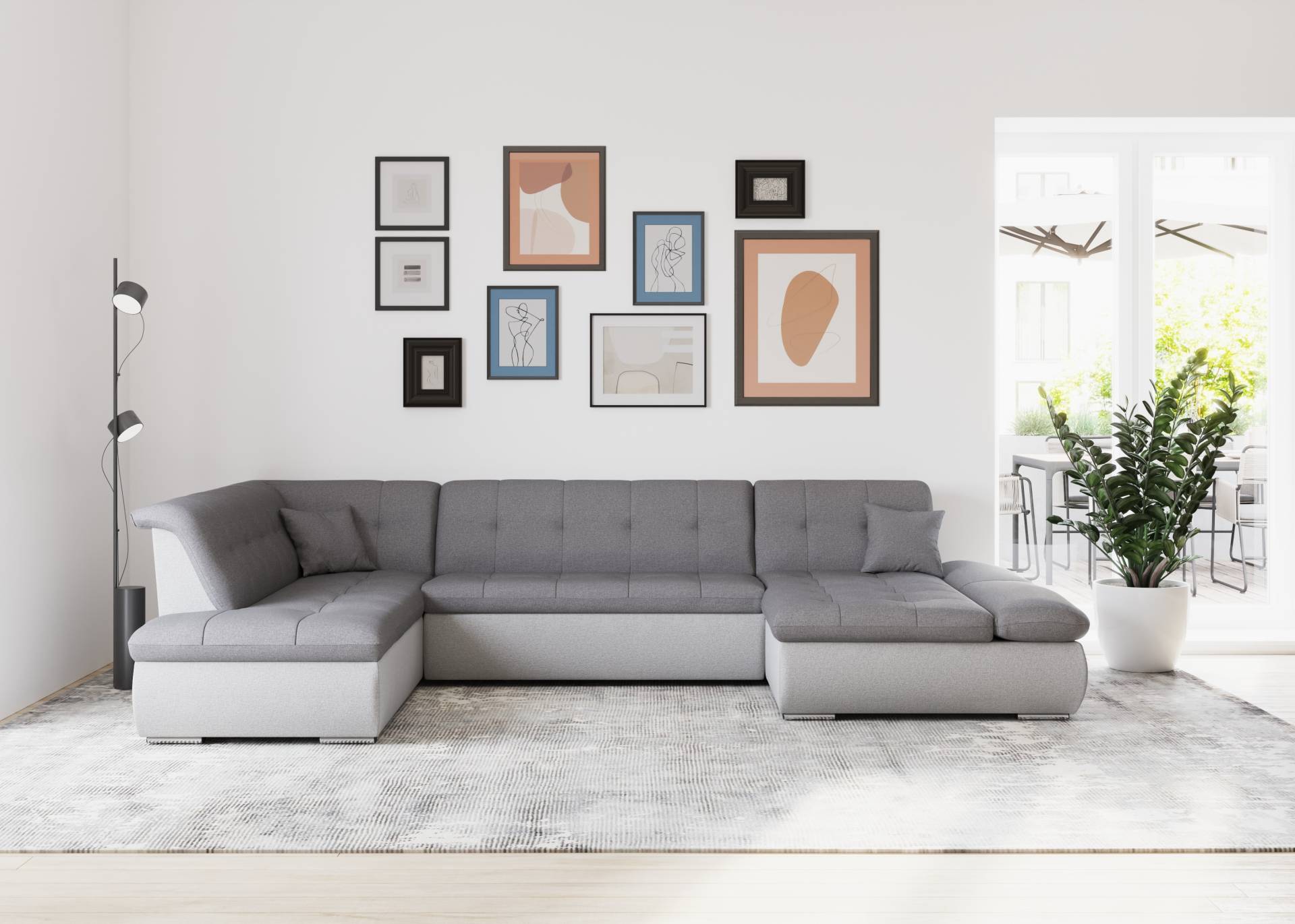 DOMO collection Wohnlandschaft »Moric U-Form auch in Cord« von DOMO collection