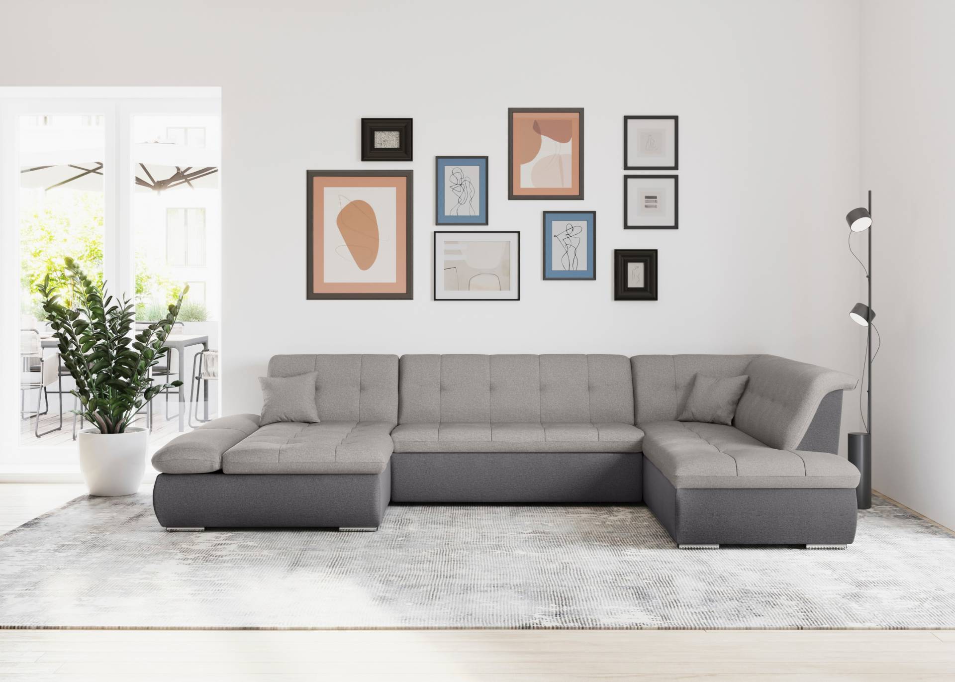 DOMO collection Wohnlandschaft »Moric U-Form auch in Cord« von DOMO collection