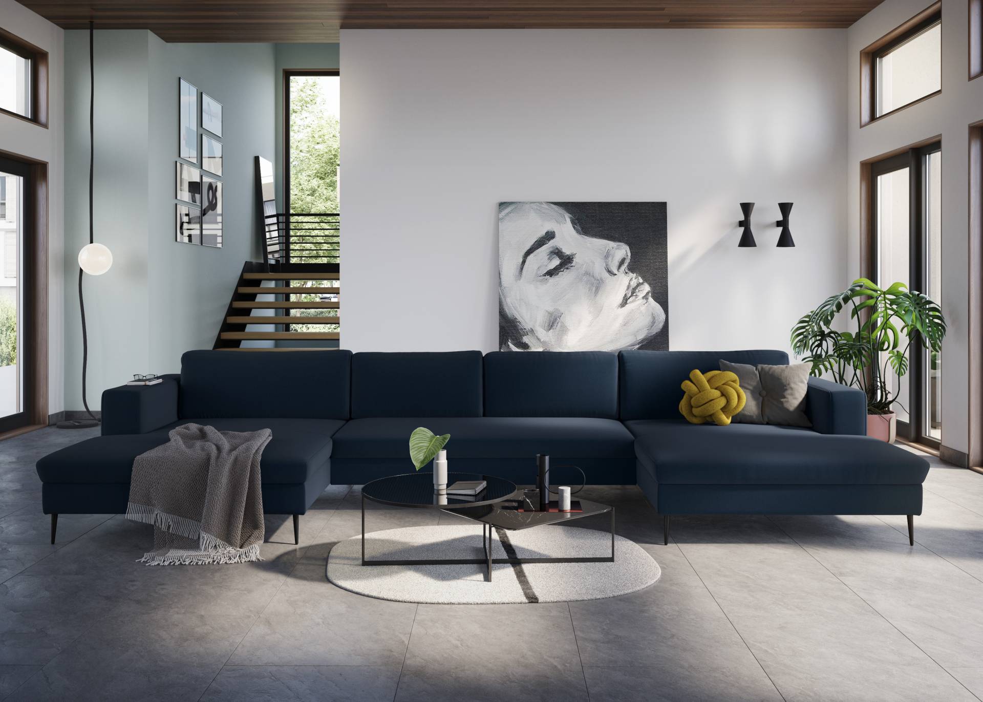 DOMO collection Wohnlandschaft »Modica U-Form« von DOMO collection