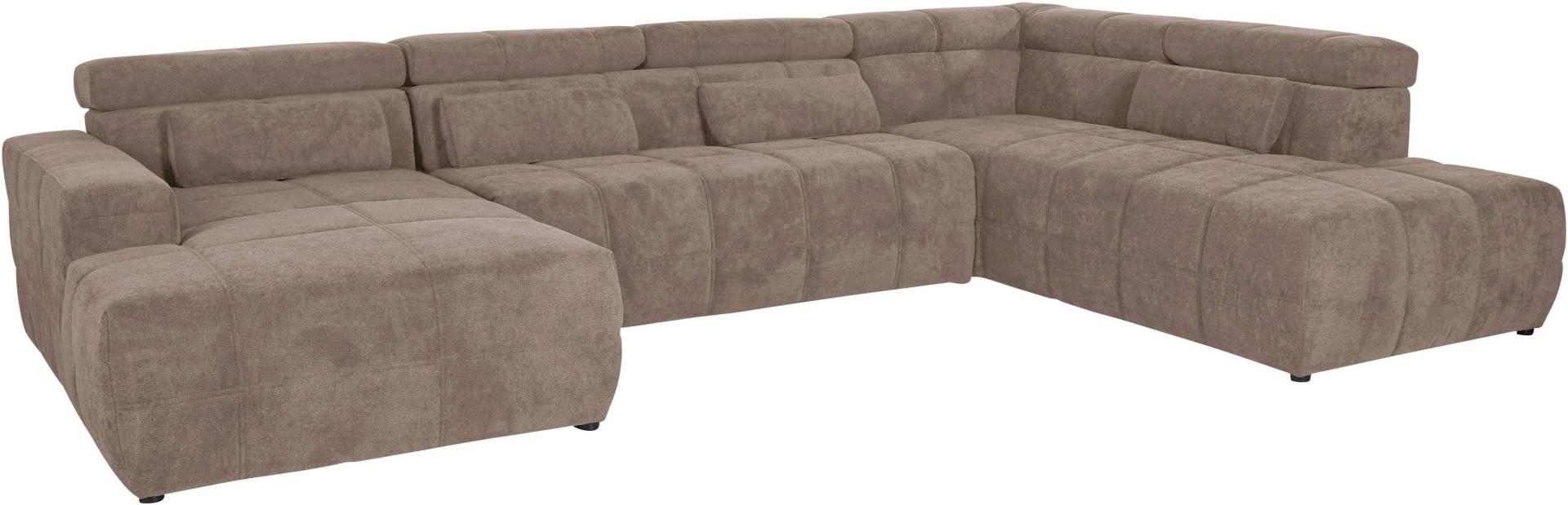 DOMO collection Wohnlandschaft Brandon viele Bezugsarten, incl. Nierenkissen, mit Kopfteilverstellung, wahlweise Sitztiefenverstellung DOMO collection Wohnlandschaft Brandon viele Bezugsarten, incl. Nierenkissen, mit Kopfteilverstellung, wahlweise Sitztiefenverstellung von DOMO collection
