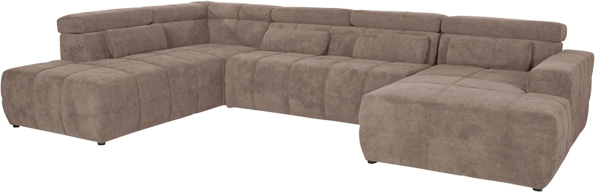 DOMO collection Wohnlandschaft Brandon viele Bezugsarten, incl. Nierenkissen, mit Kopfteilverstellung, wahlweise Sitztiefenverstellung DOMO collection Wohnlandschaft Brandon viele Bezugsarten, incl. Nierenkissen, mit Kopfteilverstellung, wahlweise Sitztiefenverstellung von DOMO collection