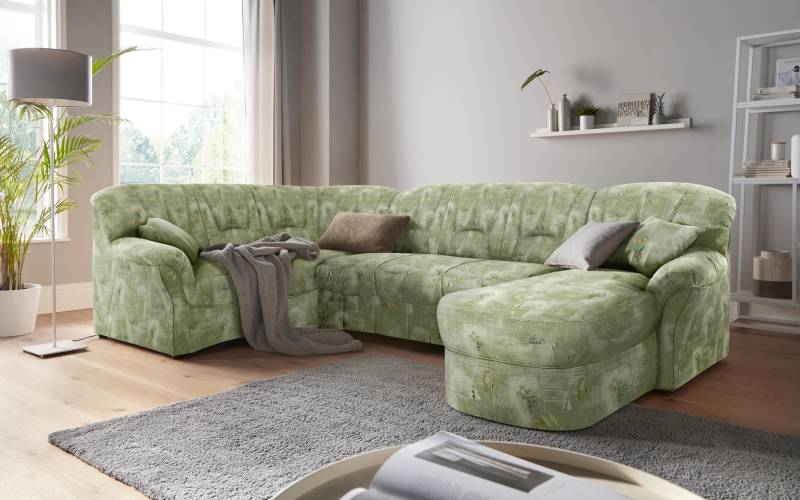 DOMO collection Wohnlandschaft »Bahia Sitzbelastung 140 kg, U-Form«, wahlweise mit Bettfunktion von DOMO collection