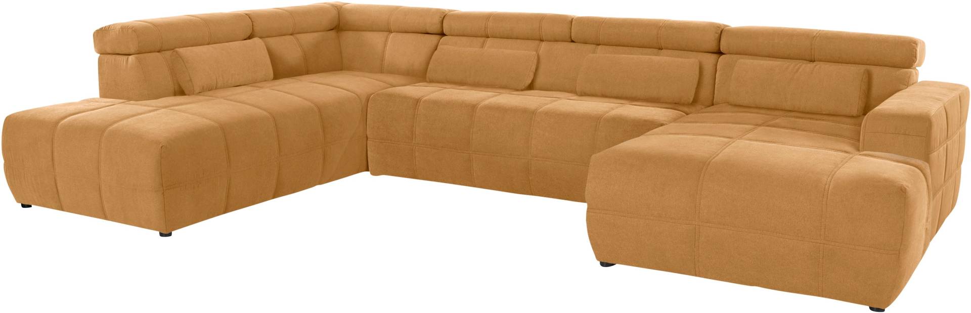 DOMO collection Wohnlandschaft Brandon viele Bezugsarten, incl. Nierenkissen, mit Kopfteilverstellung, wahlweise Sitztiefenverstellung DOMO collection Wohnlandschaft Brandon viele Bezugsarten, incl. Nierenkissen, mit Kopfteilverstellung, wahlweise Sitztiefenverstellung von DOMO collection