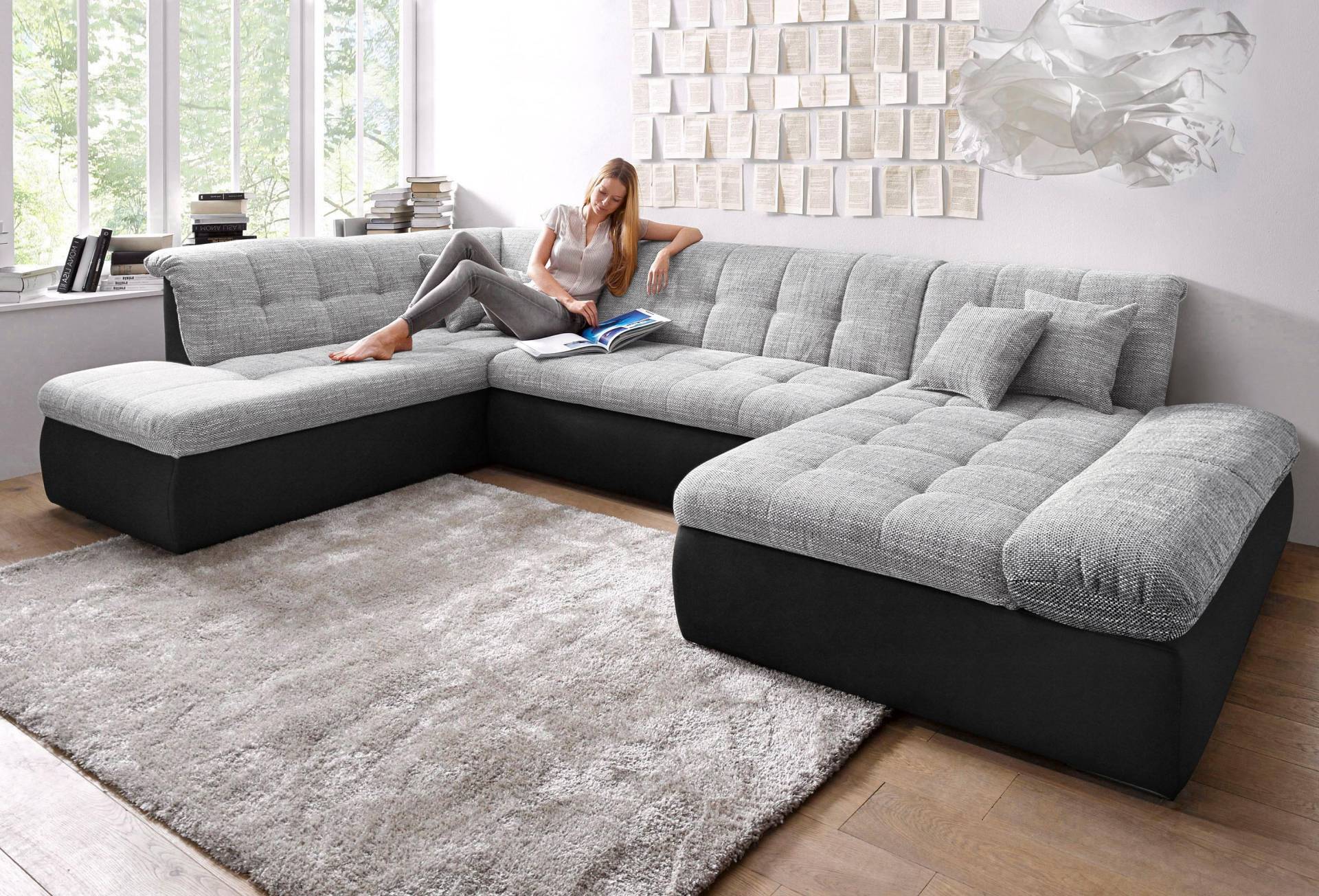 DOMO collection Wohnlandschaft »Moric U-Form auch in Cord« von DOMO collection