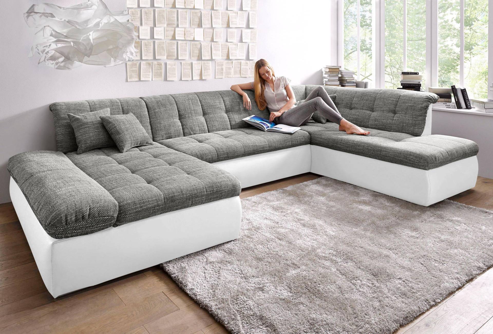 DOMO collection Wohnlandschaft »Moric U-Form auch in Cord« von DOMO collection