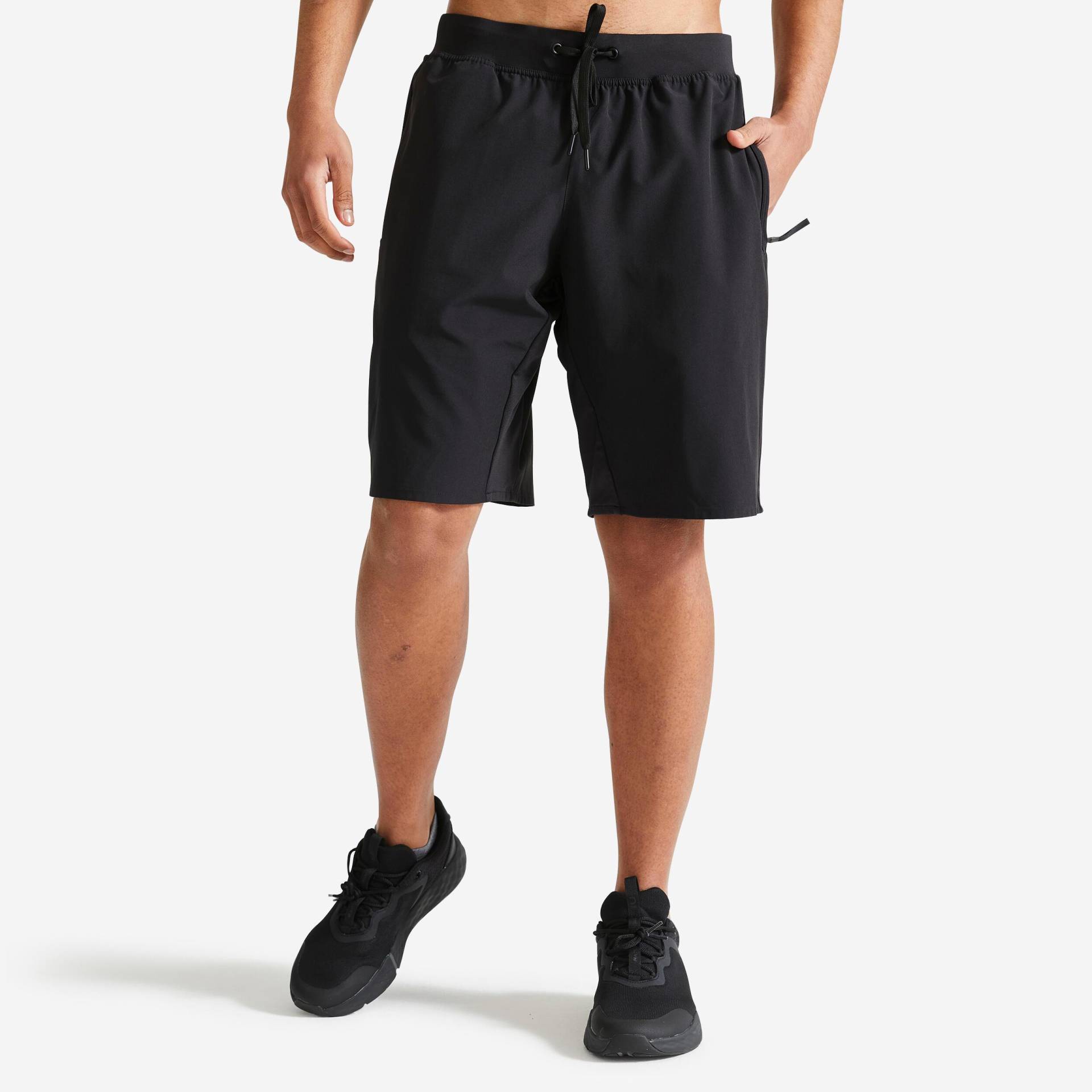 Shorts - 500 Herren Schwarz Leicht XL von DOMYOS