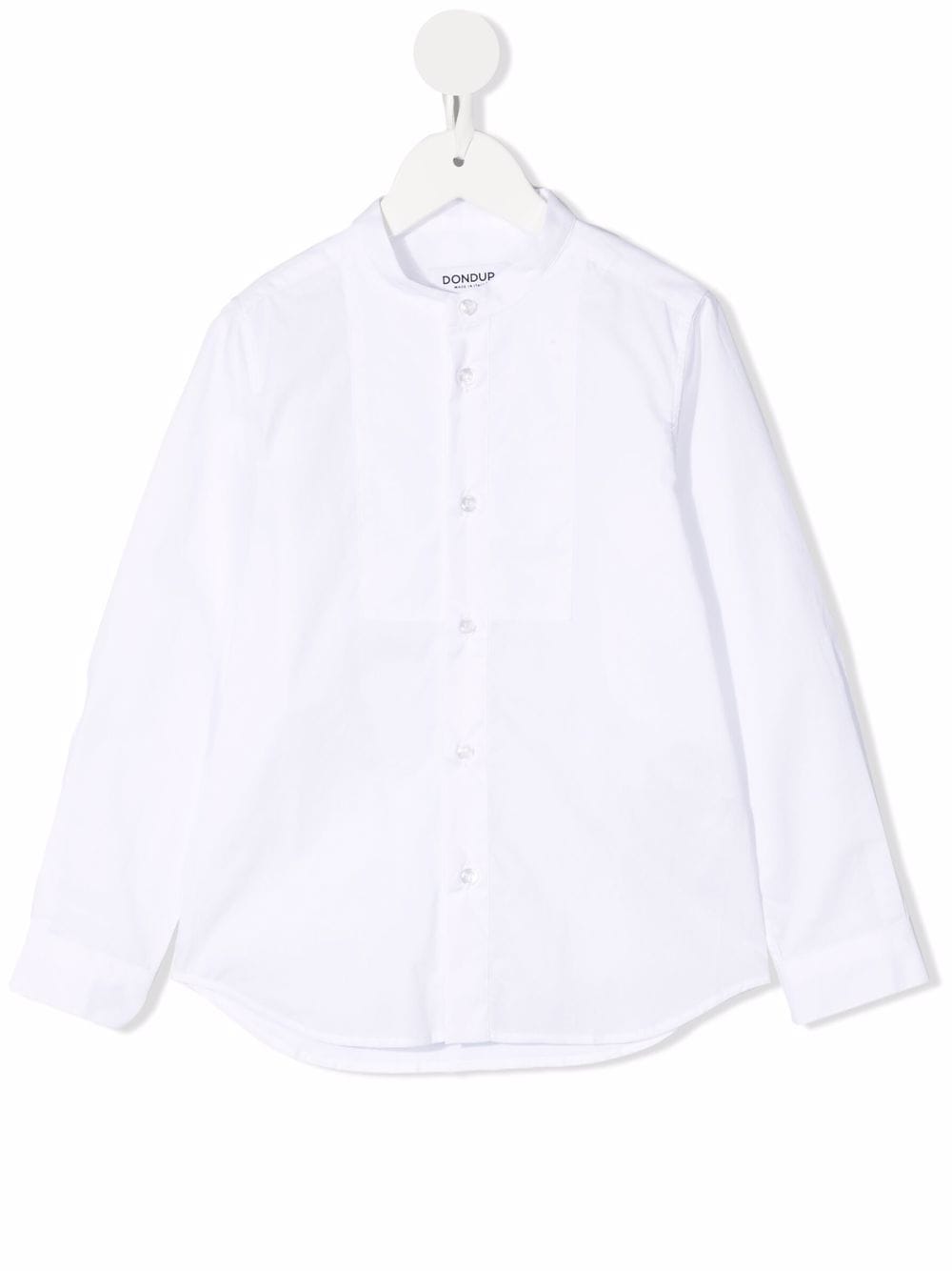 DONDUP KIDS button-down fitted shirt - White von DONDUP KIDS