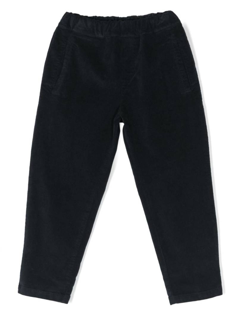 DONDUP KIDS cotton-blend elasticated-waist trousers - Blue von DONDUP KIDS