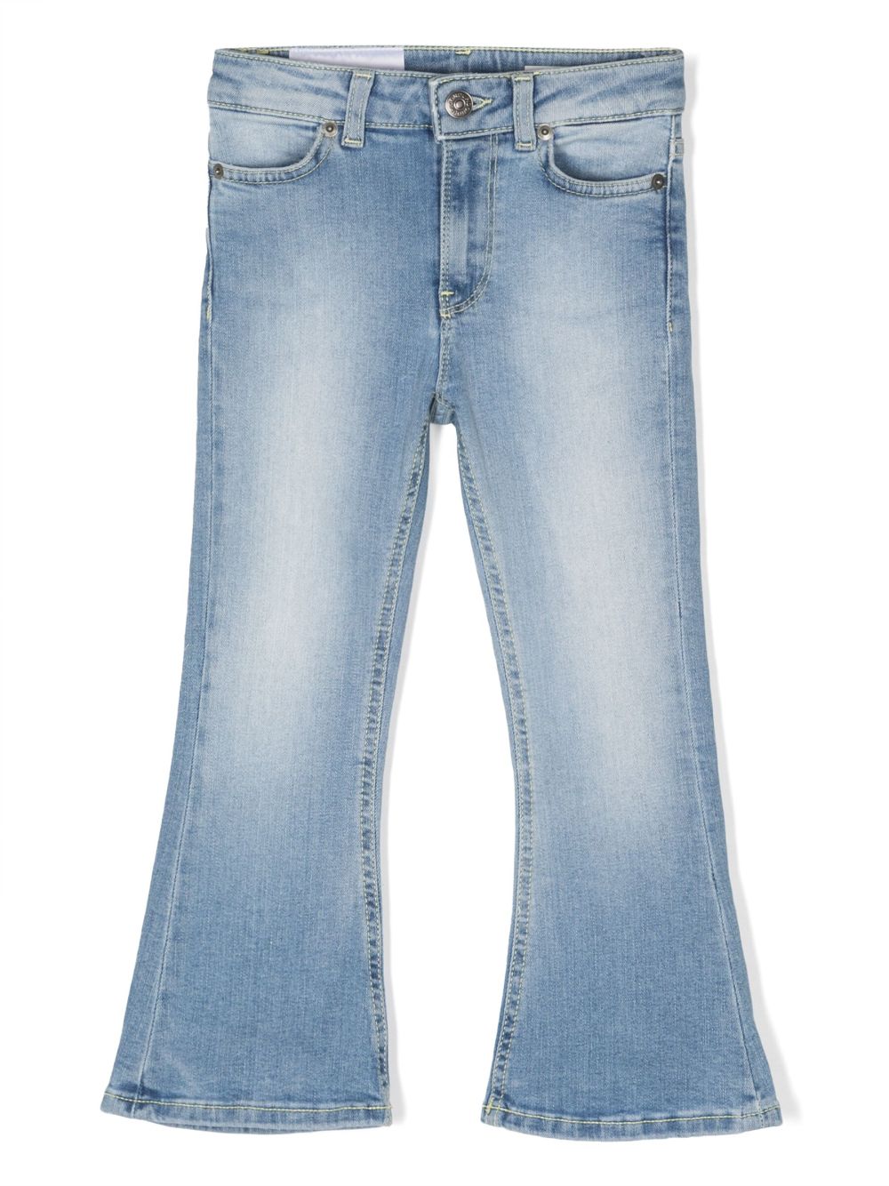 DONDUP KIDS flares washed jeans - Blue von DONDUP KIDS