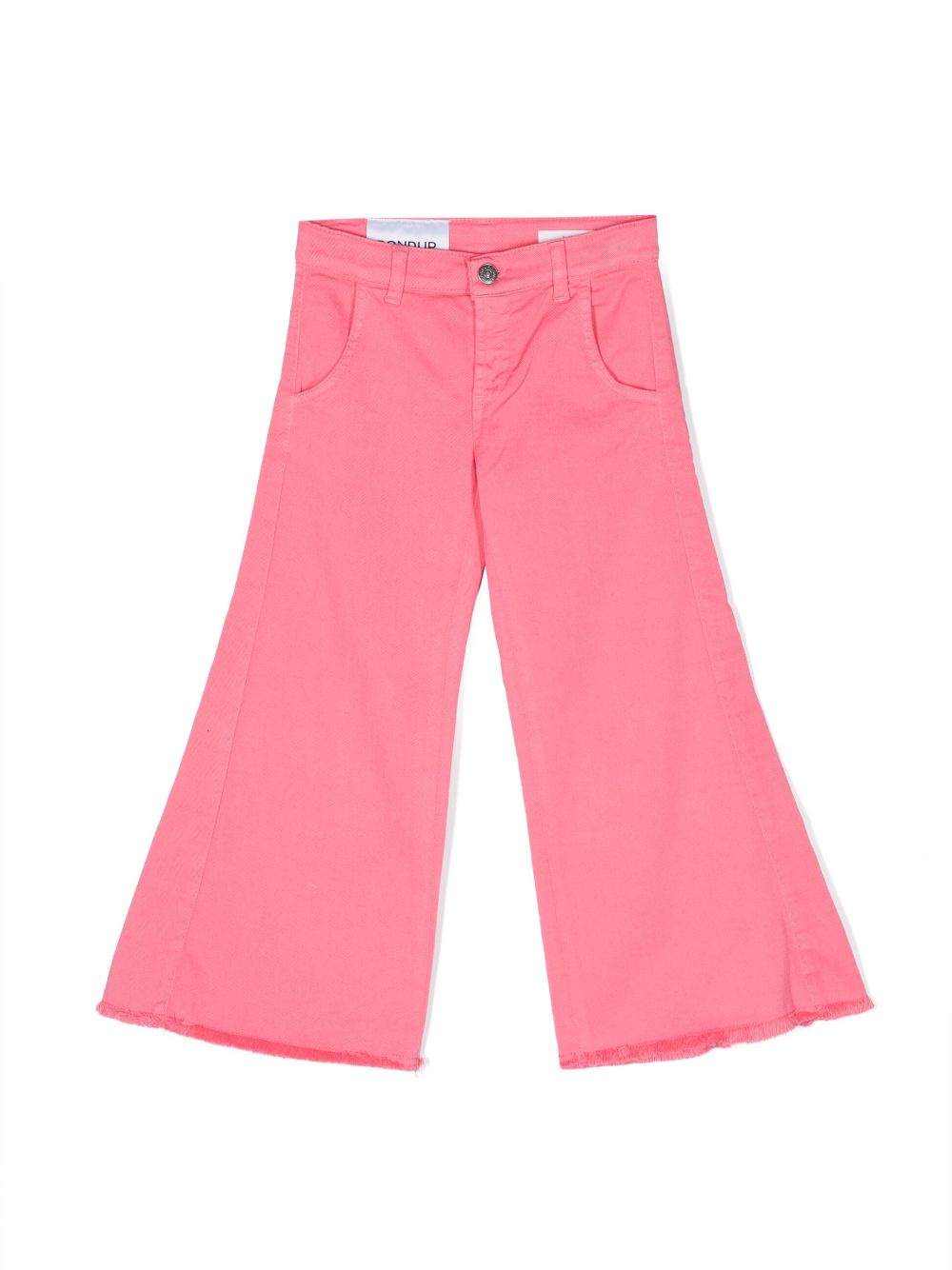 DONDUP KIDS logo-patch flared jeans - Pink von DONDUP KIDS
