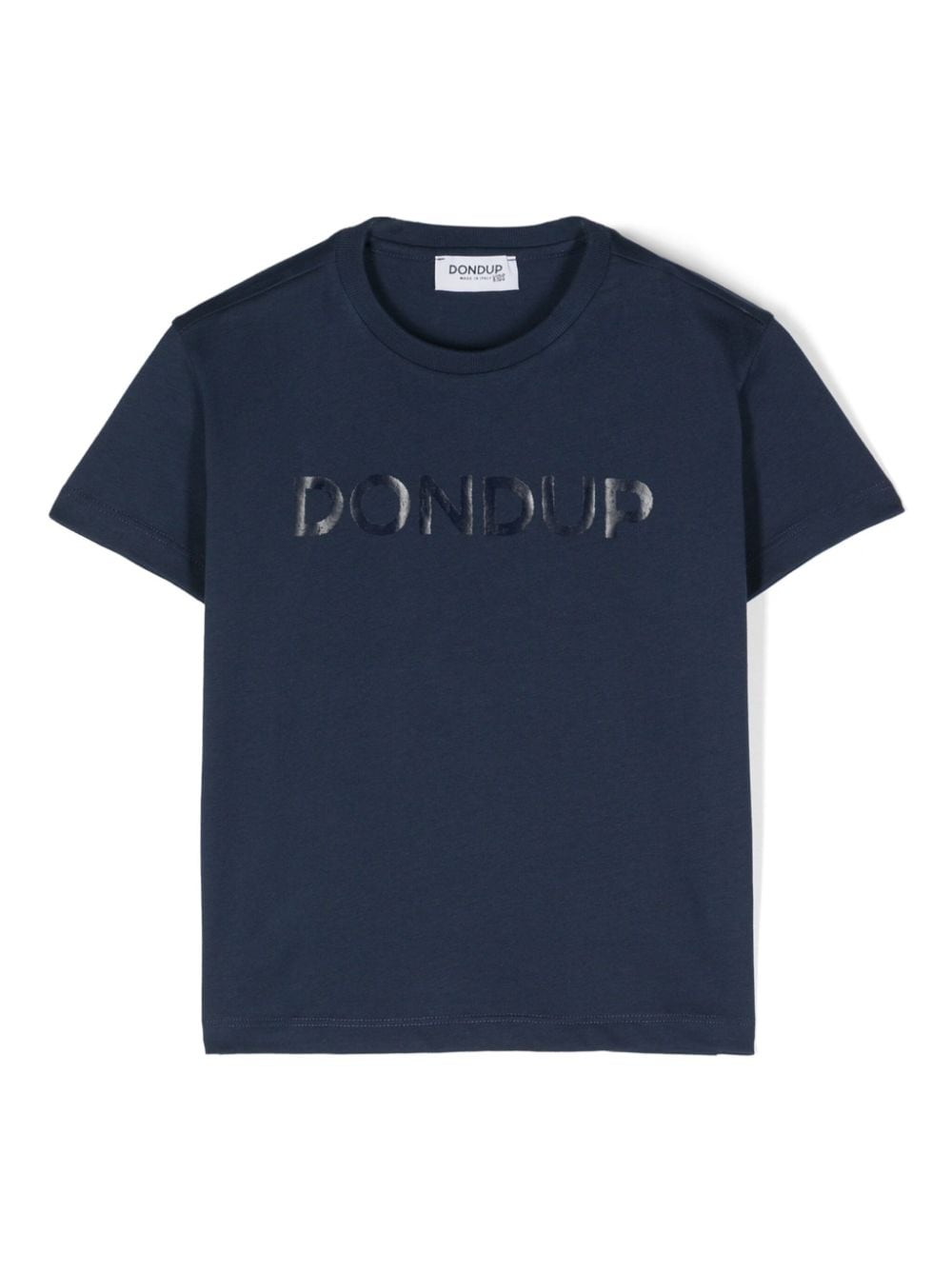 DONDUP KIDS logo-print cotton T-shirt - Blue von DONDUP KIDS