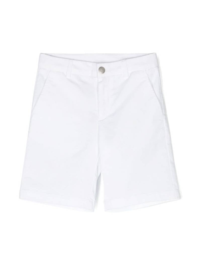 DONDUP KIDS mid-rise cotton chino shorts - White von DONDUP KIDS