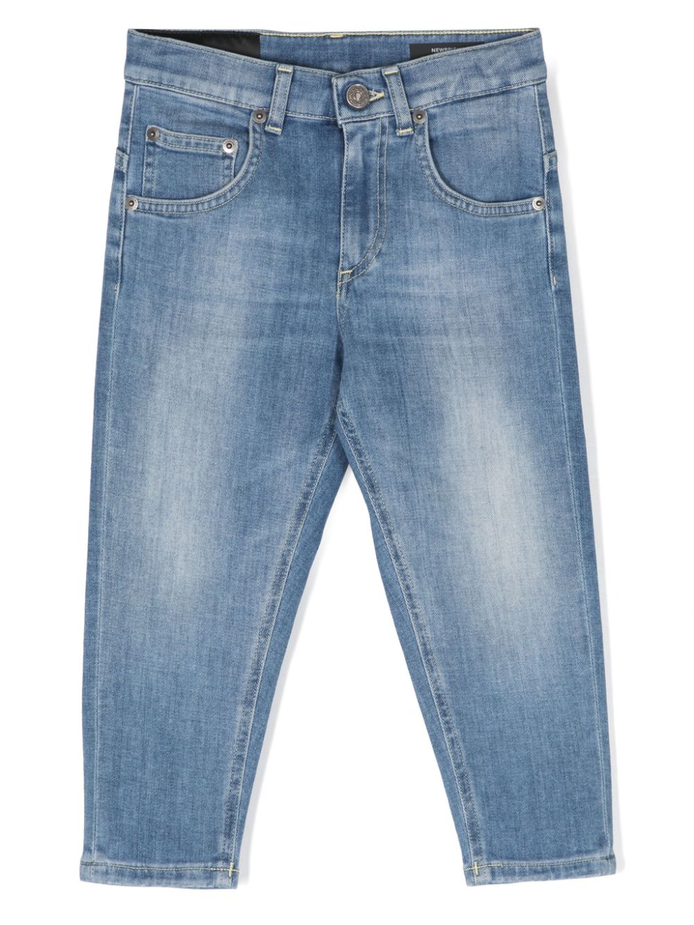 DONDUP KIDS mid-rise straight-leg jeans - Blue von DONDUP KIDS