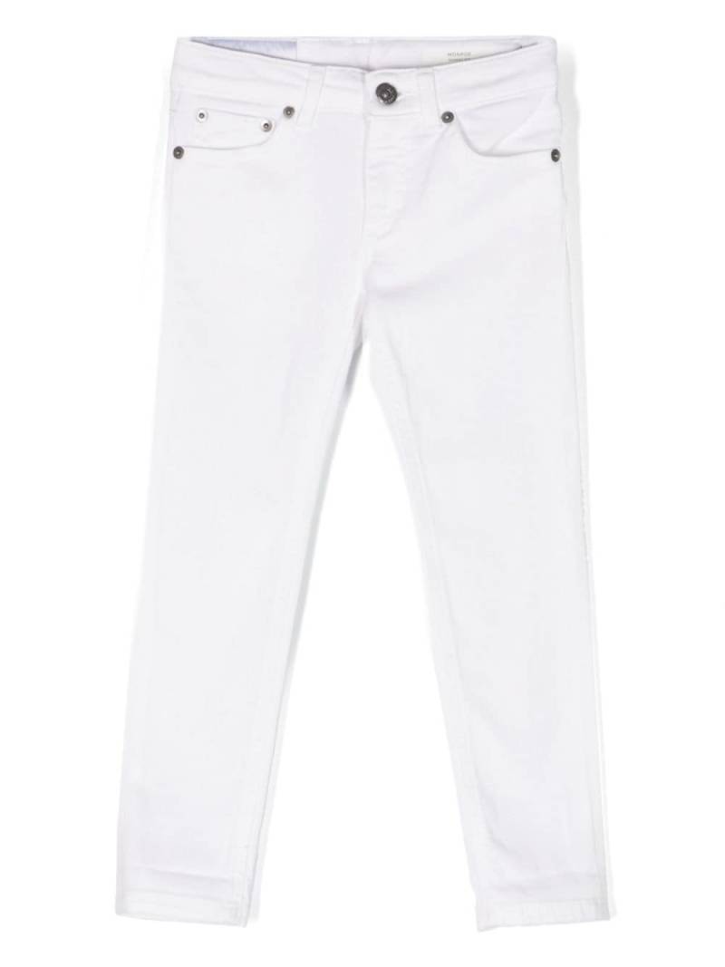 DONDUP KIDS mid-rise straight-leg jeans - White von DONDUP KIDS