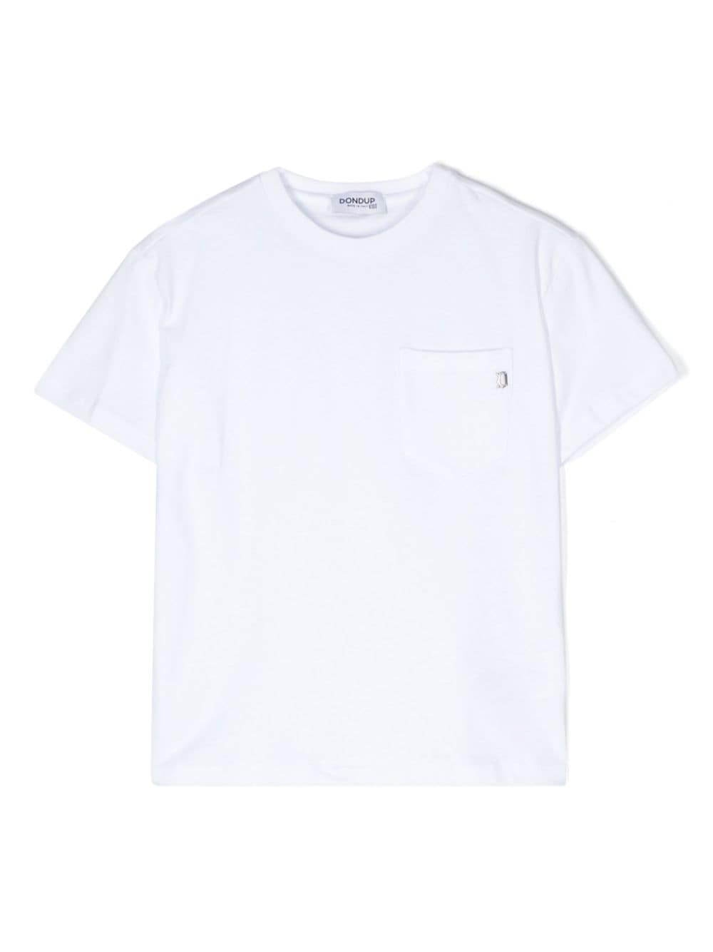 DONDUP KIDS patch-pocket cotton T-shirt - White von DONDUP KIDS