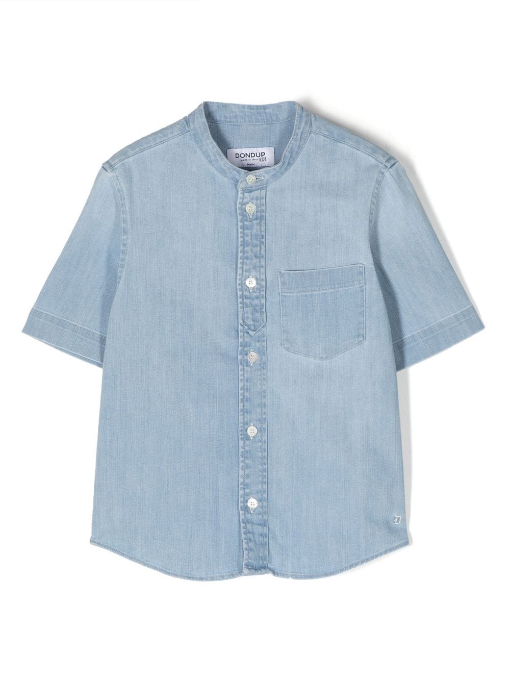DONDUP KIDS short-sleeve denim shirt - Blue von DONDUP KIDS