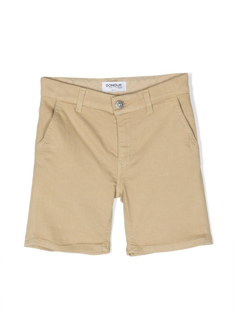 DONDUP KIDS straight-leg chino shorts - Neutrals von DONDUP KIDS