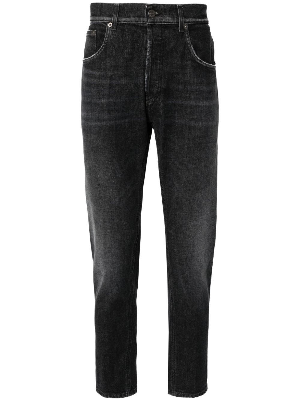 DONDUP Dian slim-leg jeans - Black von DONDUP