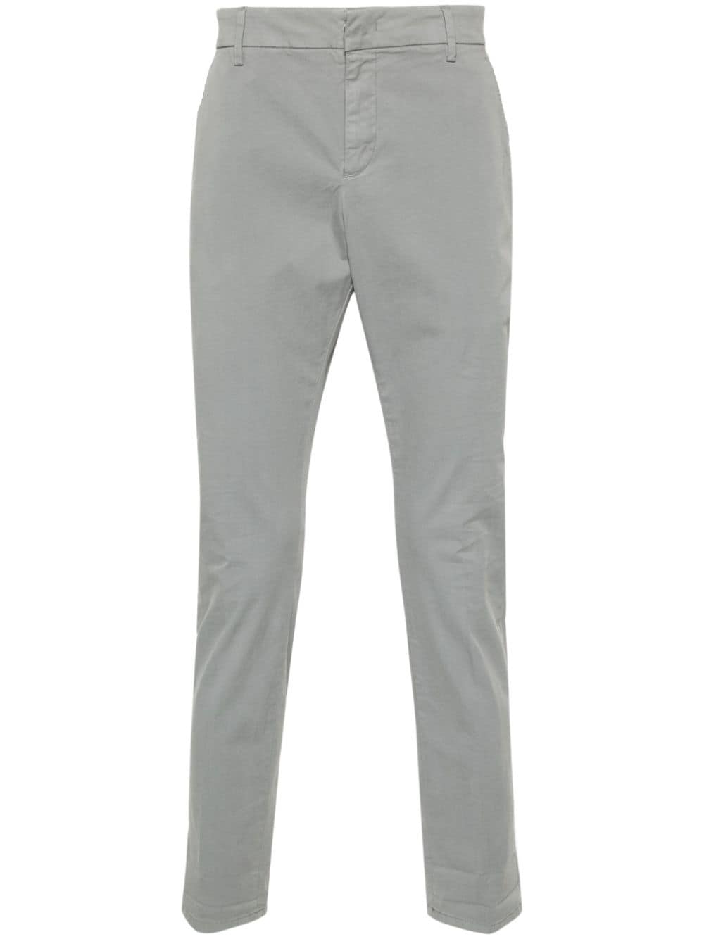 DONDUP Gaubert low-waist slim-fit trousers - Grey von DONDUP