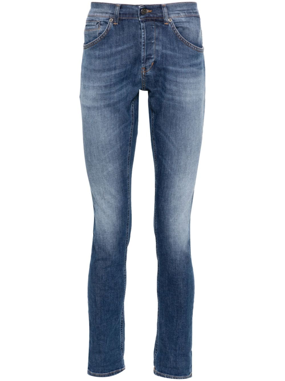 DONDUP George low-rise skinny jeans - Blue von DONDUP