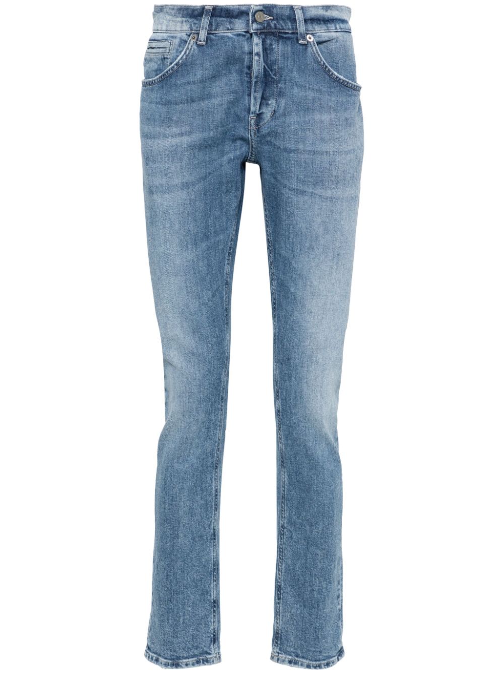 DONDUP George low-rise tapered jeans - Blue von DONDUP