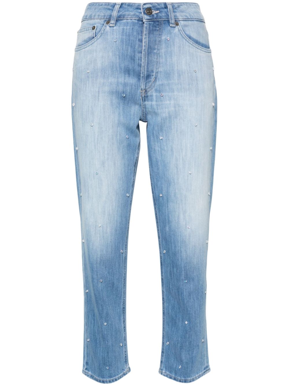 DONDUP Koons bead-embellishment jeans - Blue von DONDUP