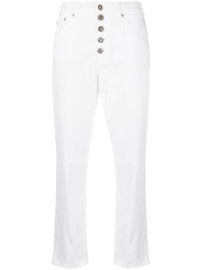 DONDUP Koons loose-fit cropped jeans - White von DONDUP