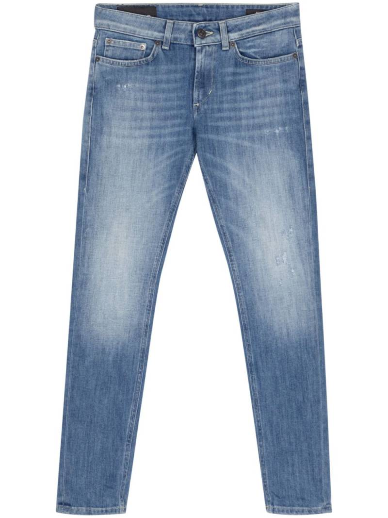 DONDUP Monroe low-rise skinny jeans - Blue von DONDUP