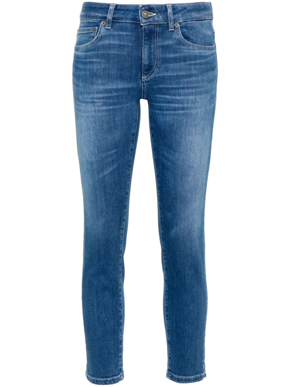 DONDUP Rose low-rise skinny jeans - Blue von DONDUP