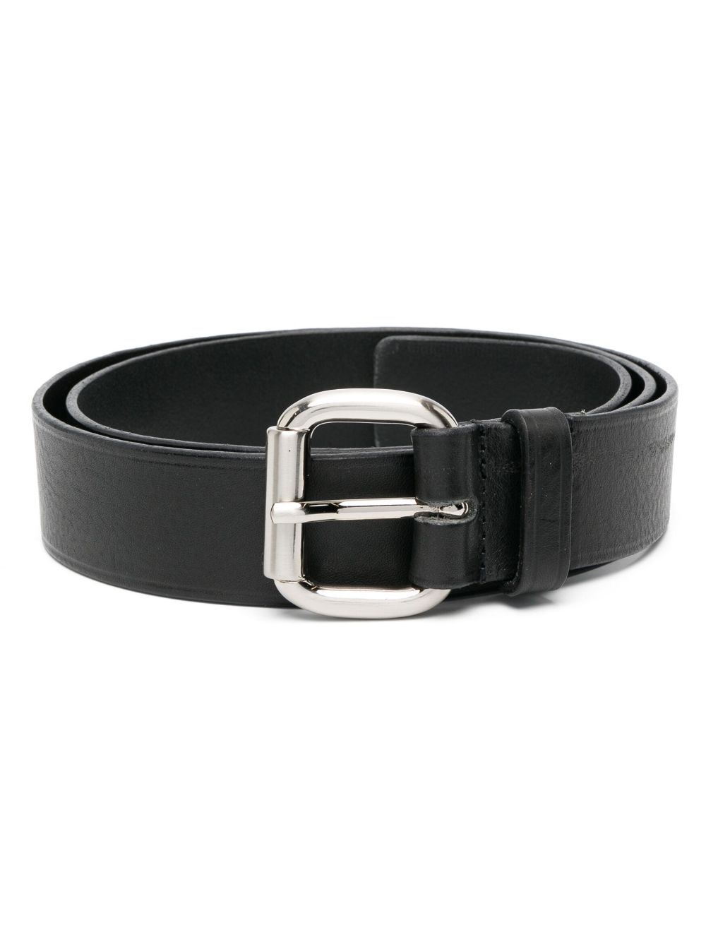 DONDUP ardillon-buckle leather belt - Black von DONDUP