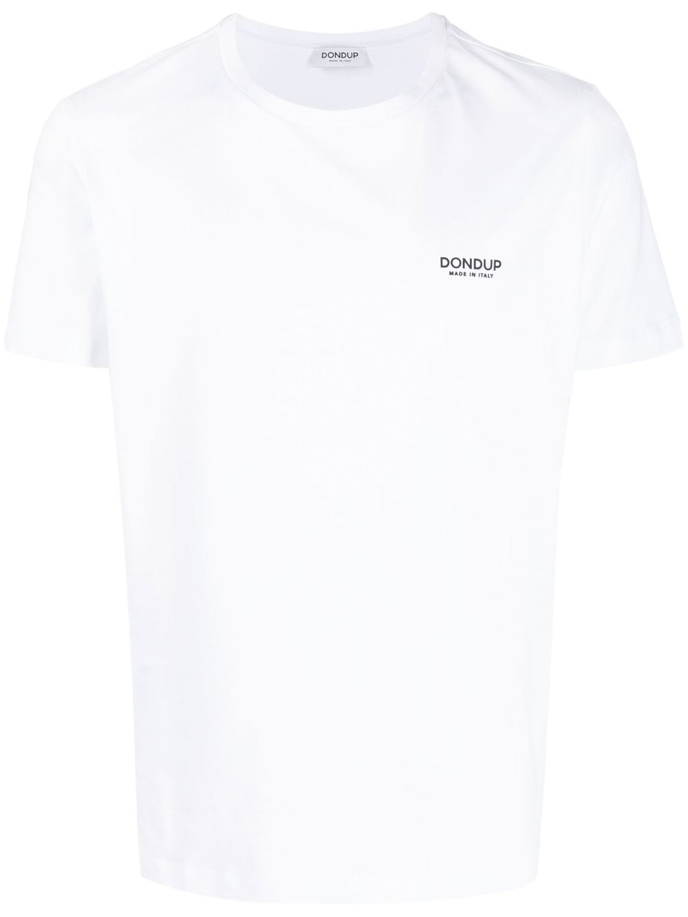 DONDUP chest print logo t-shirt - White von DONDUP