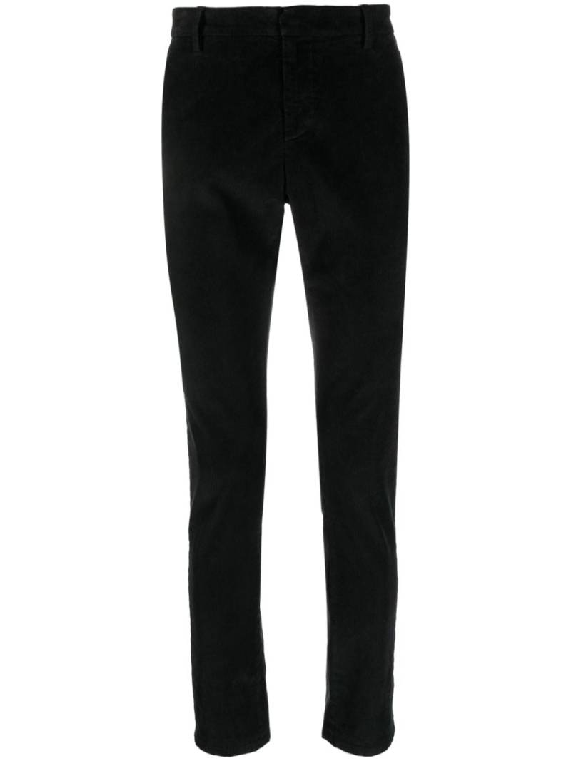 DONDUP corduroy cotton trousers - Black von DONDUP