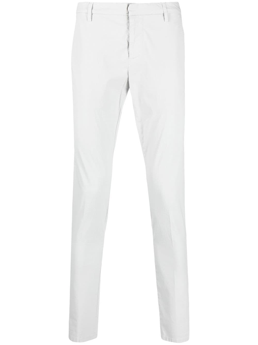 DONDUP cotton tailored trousers - Grey von DONDUP