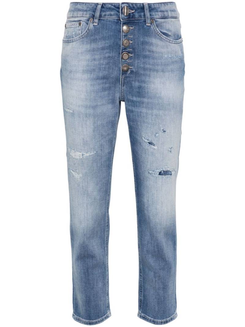 DONDUP koons high-rise cropped jeans - Blue von DONDUP