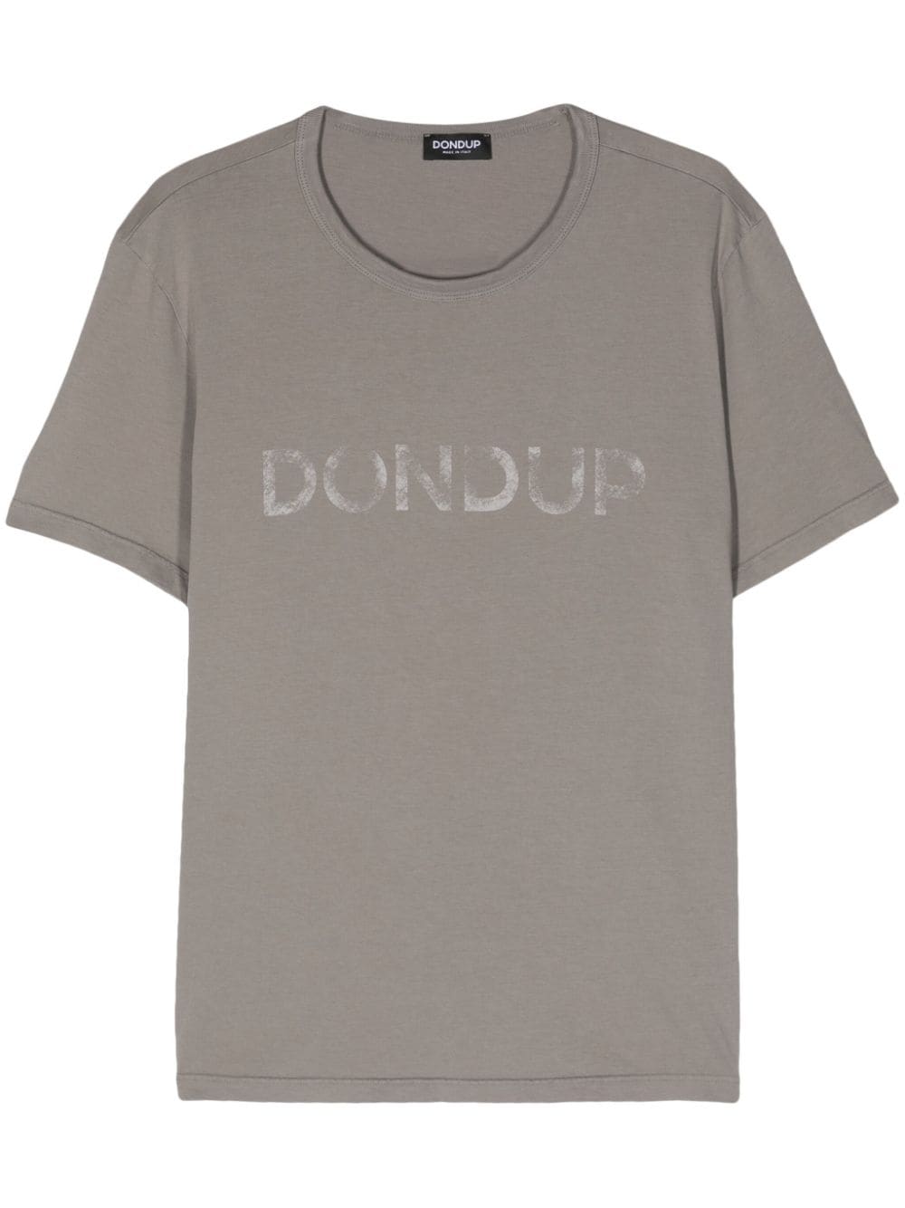 DONDUP logo-print cotton T-shirt - Grey von DONDUP
